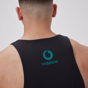 Mens Ireland Poly Training Singlet Black