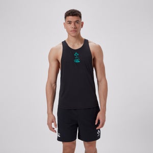 Mens Ireland Poly Training Singlet Black