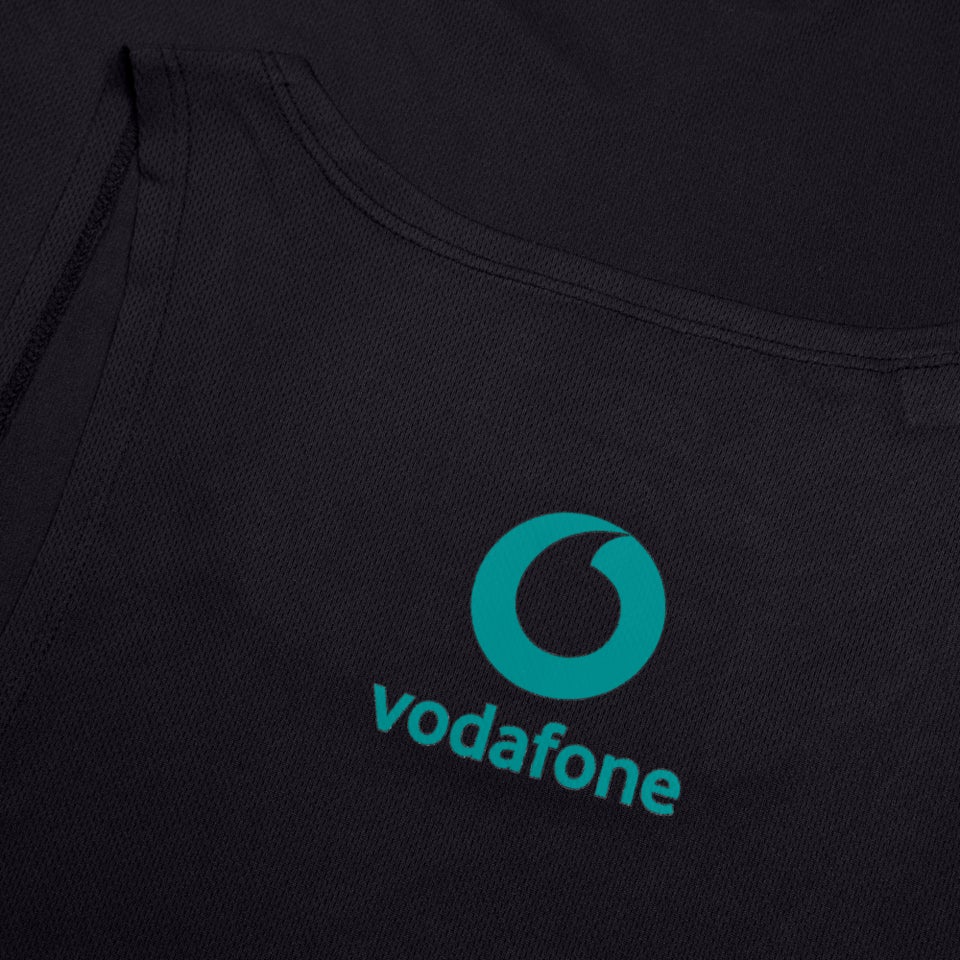 Mens Ireland Poly Training Singlet Black