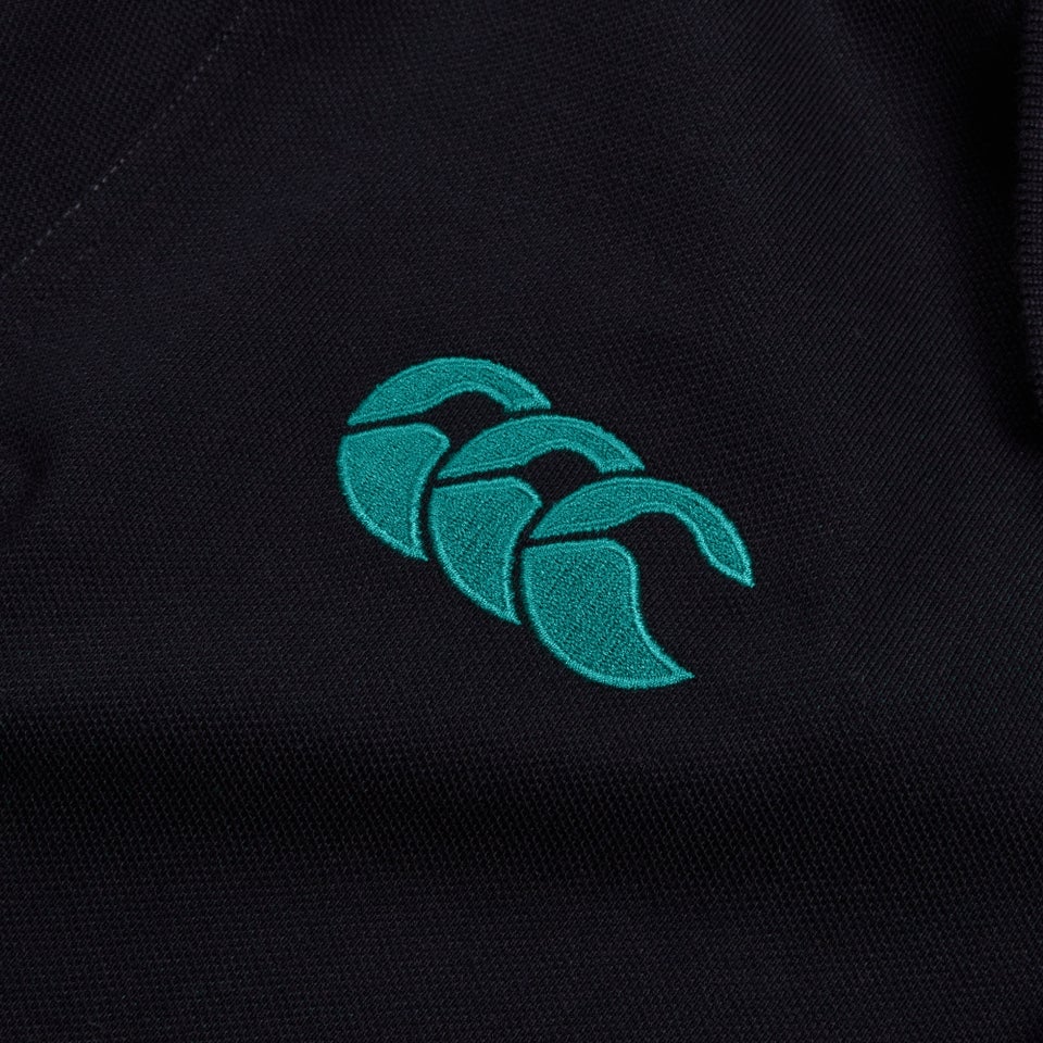 CANTERBURY IRELAND TEAM POLO SHIRT AM BLACK/GREEN