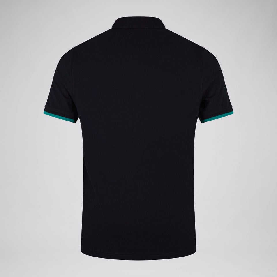 CANTERBURY IRELAND TEAM POLO SHIRT AM BLACK/GREEN