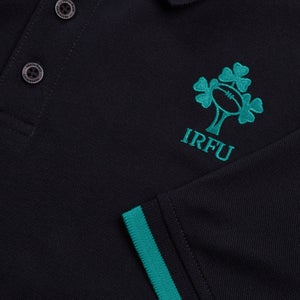 CANTERBURY IRELAND TEAM POLO SHIRT AM BLACK/GREEN