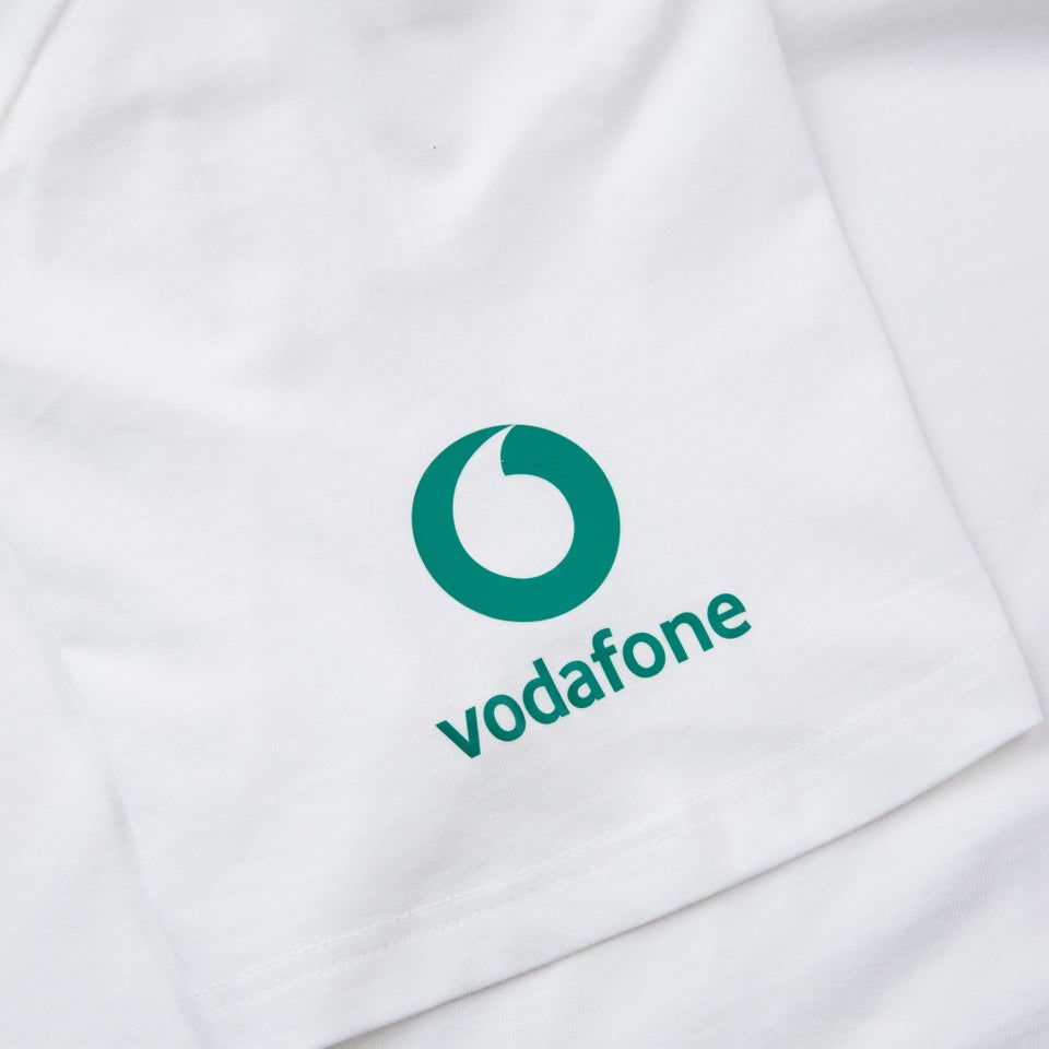 Mens Ireland Team Cotton Tee White/Green