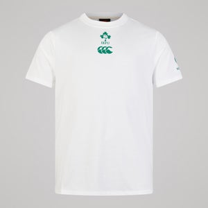 Mens Ireland Team Cotton Tee White/Green