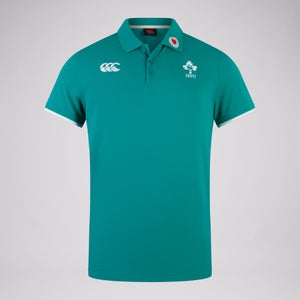 Mens Ireland Team Polo Shirt Green/White