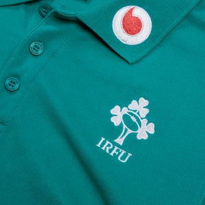 Mens Ireland Team Polo Shirt Green/White