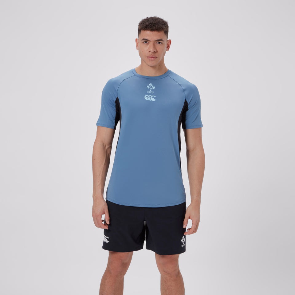 Mens Ireland Superlight Training Tee Blue/Black