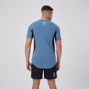 Mens Ireland Superlight Training Tee Blue/Black