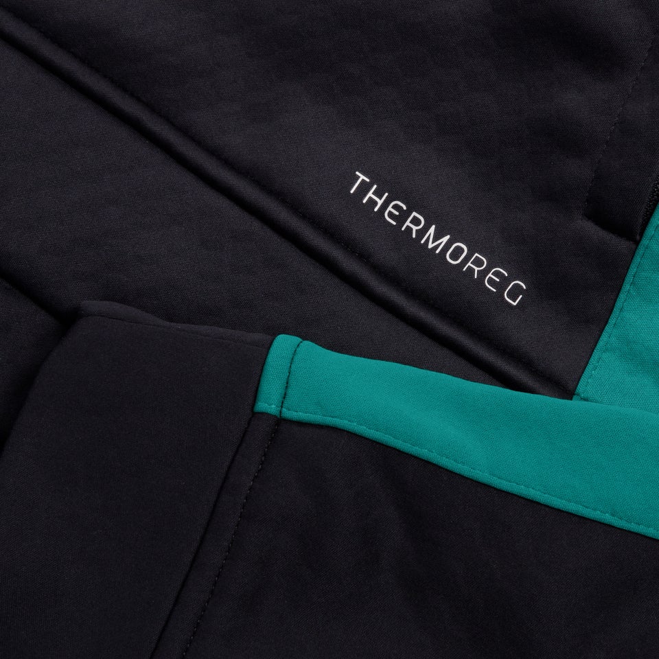 Womens Ireland 1/4 Zip Training Top Black