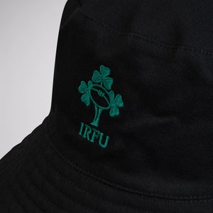 Adult Unisex Ireland Reversible Bucket Hat Black/Green