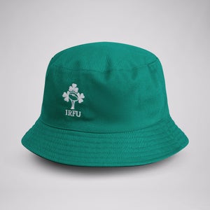 Adult Unisex Ireland Reversible Bucket Hat Black/Green