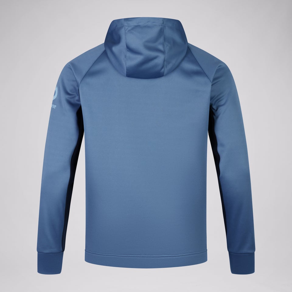 Mens Ireland Overhead Zip Training Hoody Blue