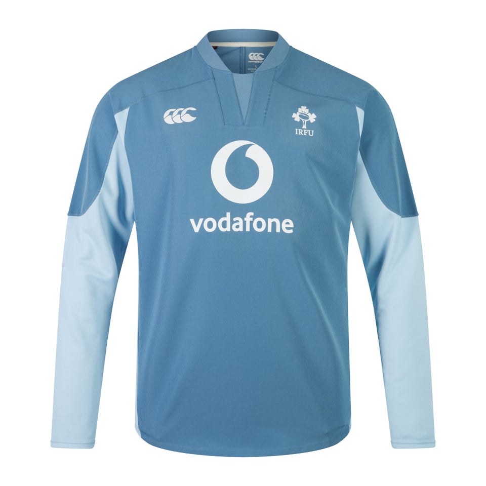 Mens Ireland Tech Drill Top Blue