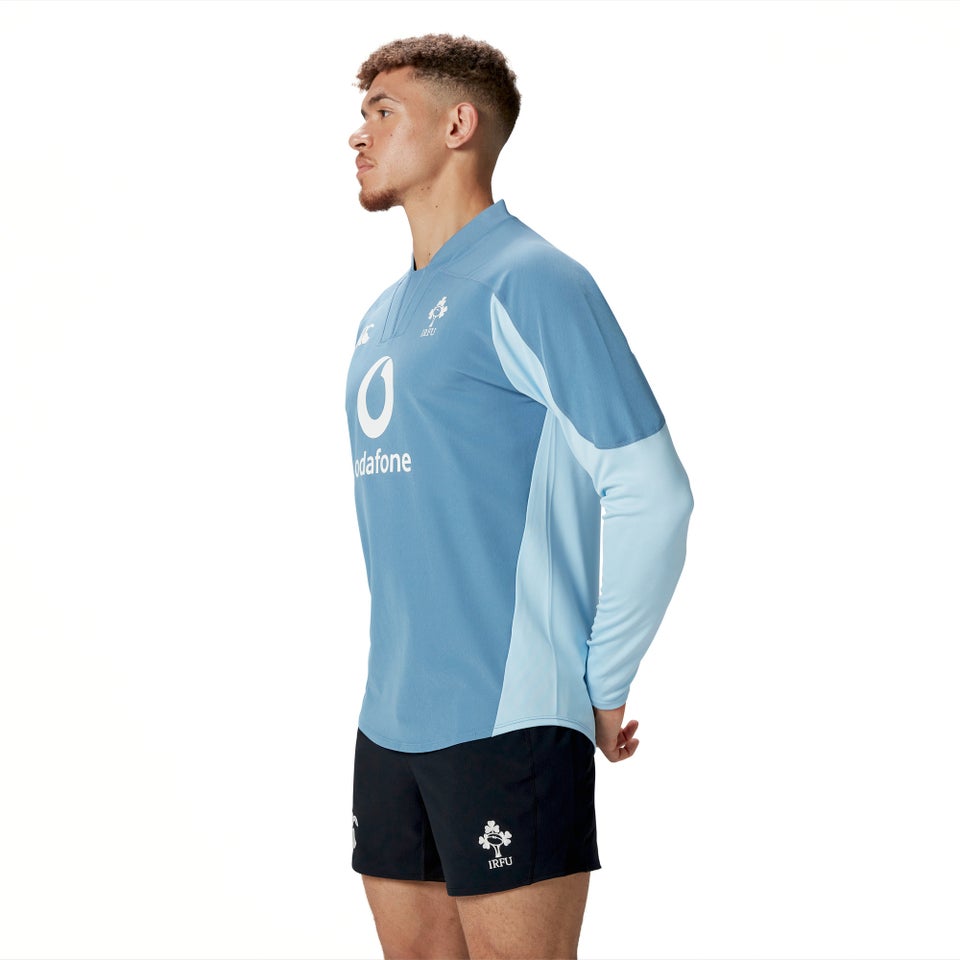 Mens Ireland Tech Drill Top Blue