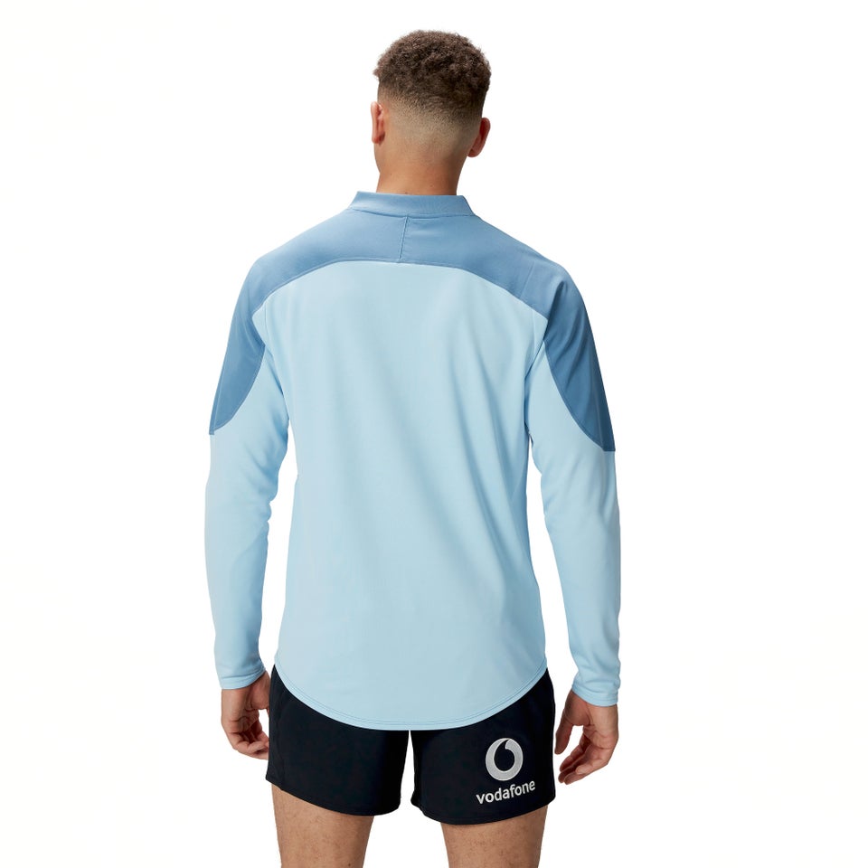 Mens Ireland Tech Drill Top Blue