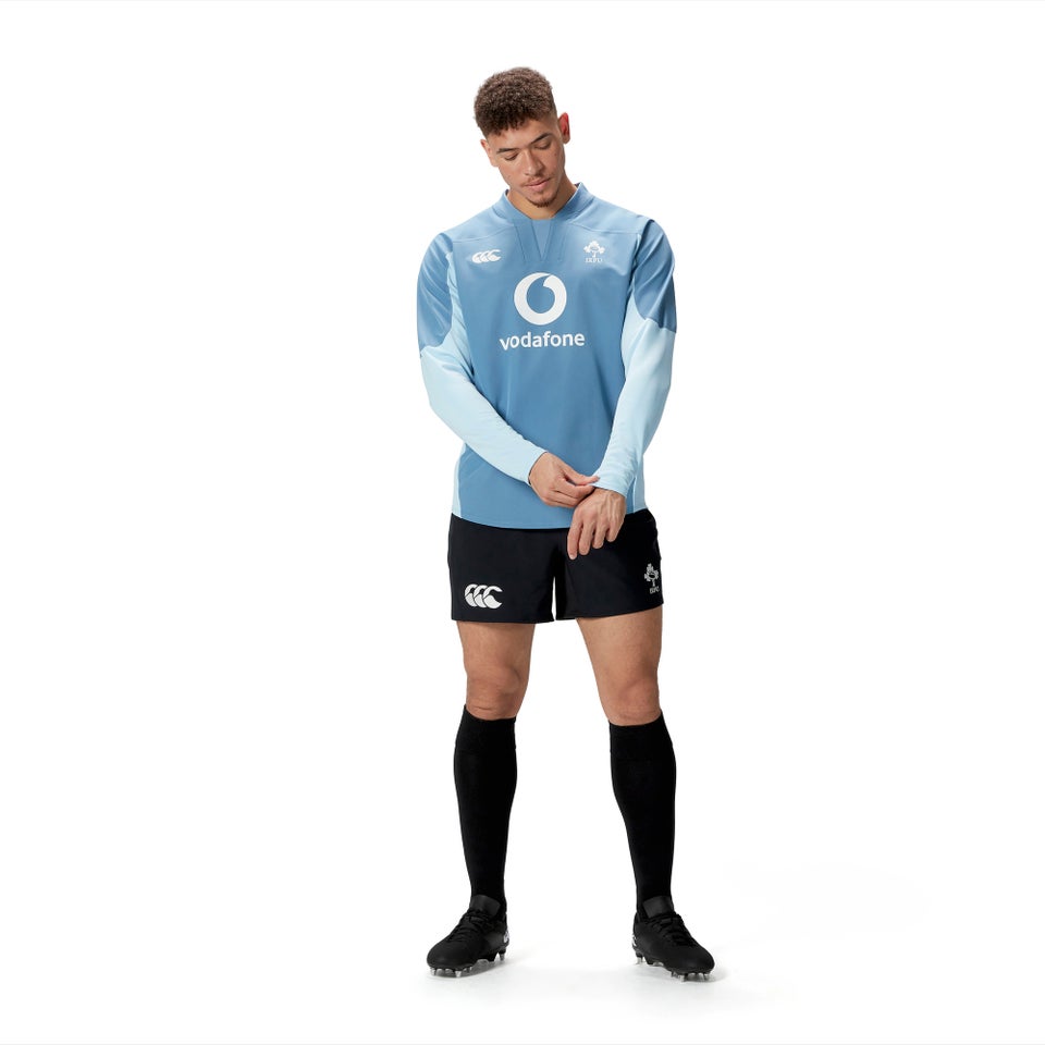 Mens Ireland Tech Drill Top Blue