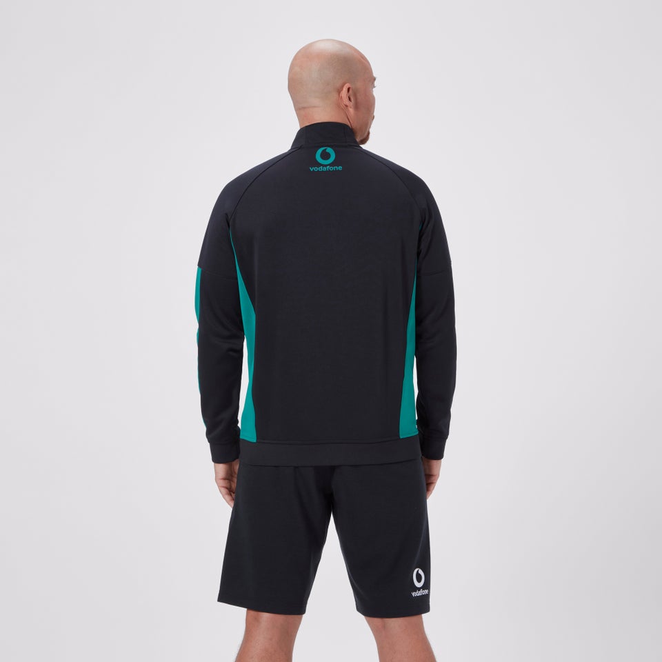 Mens Ireland Travel Jacket Black/Green