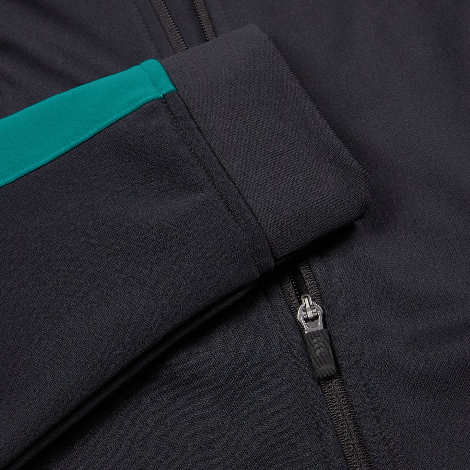 Mens Ireland Travel Jacket Black/Green