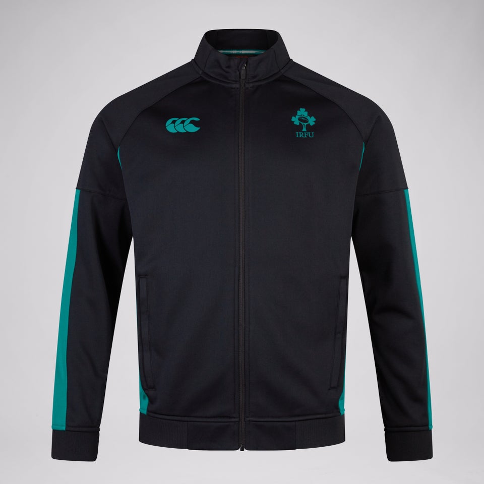 Mens Ireland Travel Jacket Black/Green