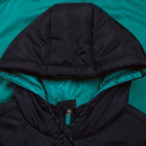 CANTERBURY IRELAND HYBRID PADDED JACKET AM BLK/GRN
