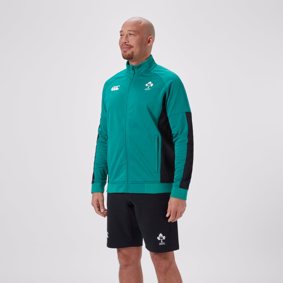 CANTERBURY IRELAND TRAVEL JACKET AM GREEN/BLACK