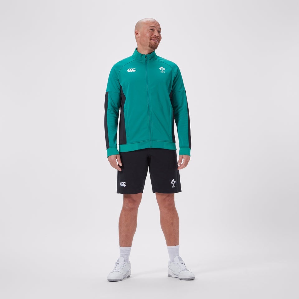 CANTERBURY IRELAND TRAVEL JACKET AM GREEN/BLACK