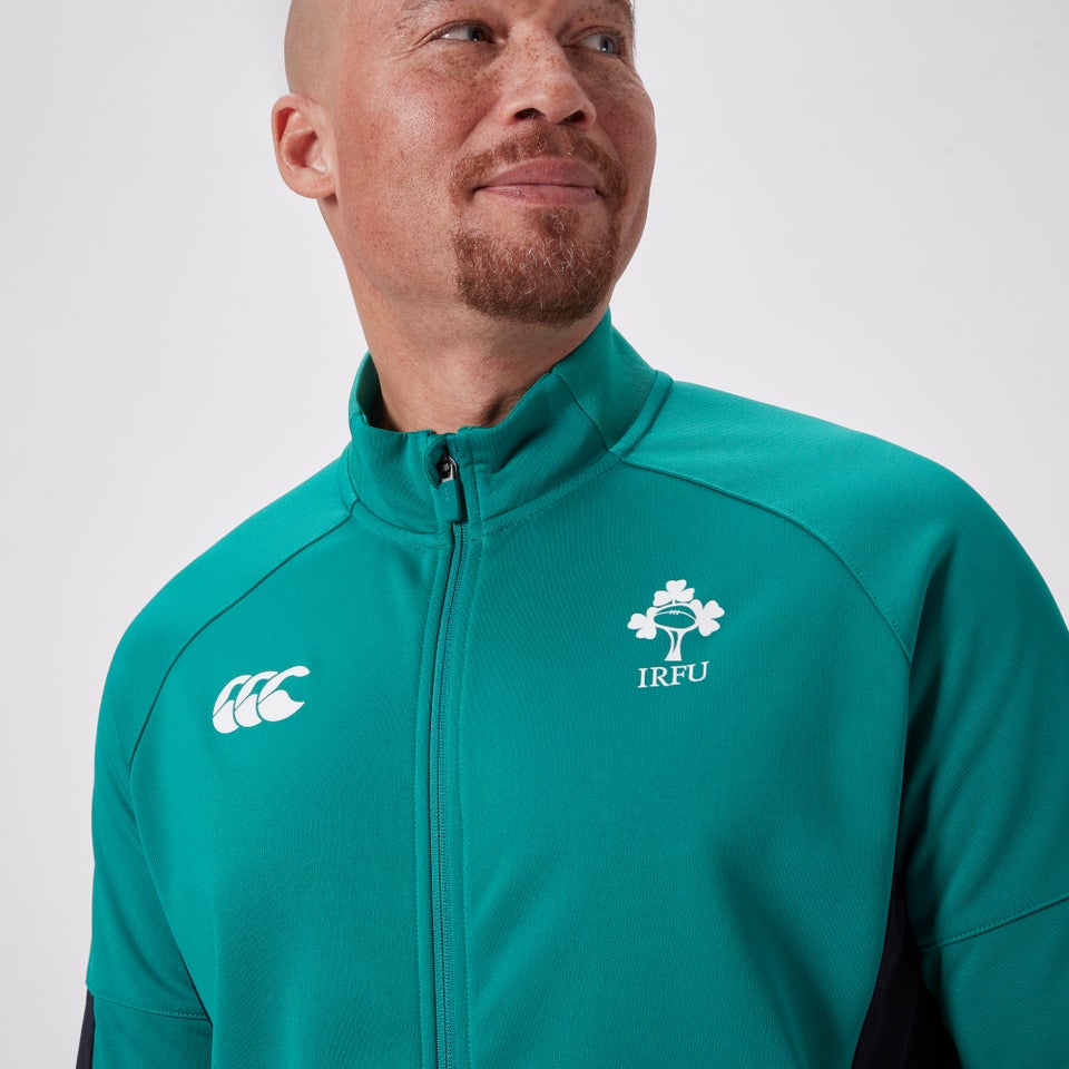 CANTERBURY IRELAND TRAVEL JACKET AM GREEN/BLACK