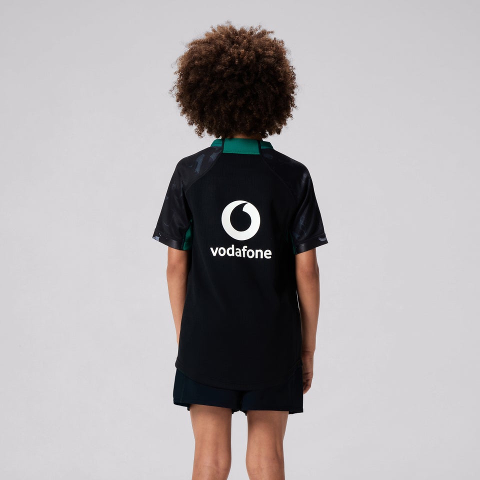 Junior Unisex Ireland Pre Game Pro Jersey Black/Green