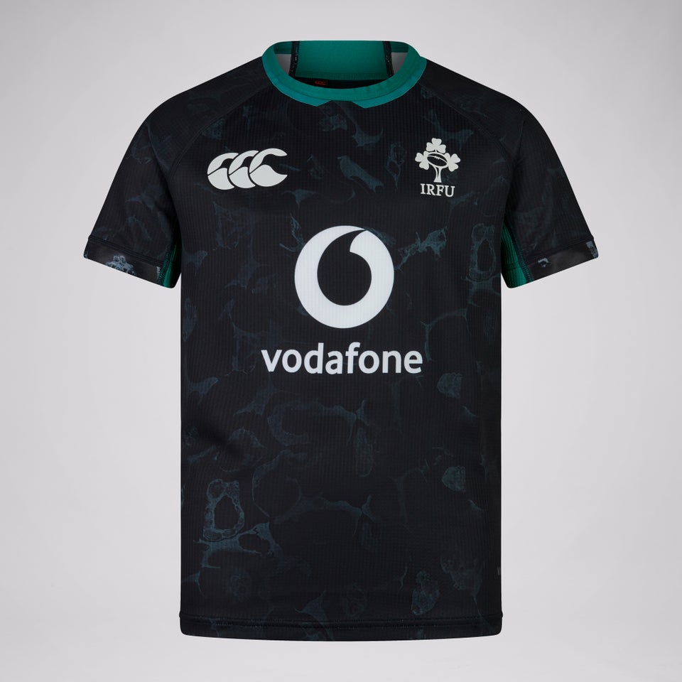 Junior Unisex Ireland Pre Game Pro Jersey Black/Green