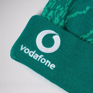 Adult Unisex Ireland Bobble Hat Green