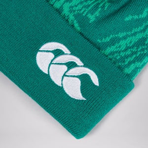 Adult Unisex Ireland Bobble Hat Green
