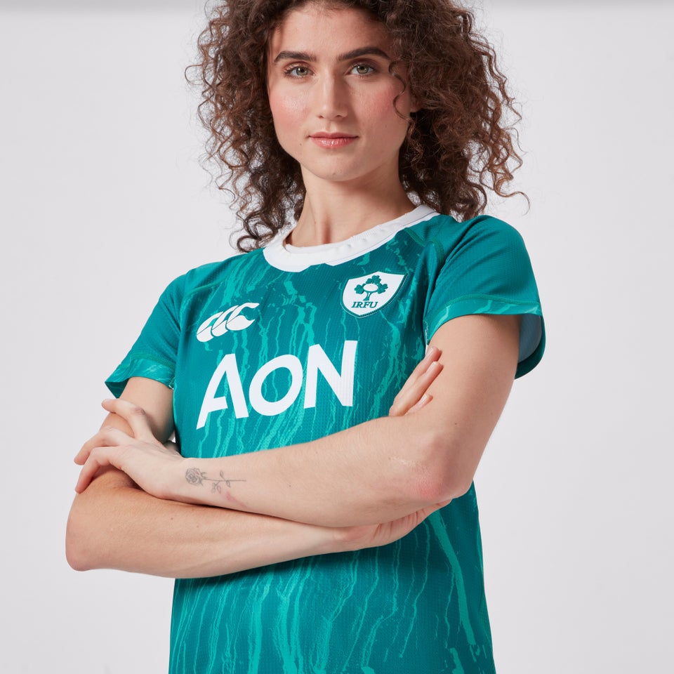 CANTERBURY Women's IRE HOM PRO JSY AF GREEN/WHITE