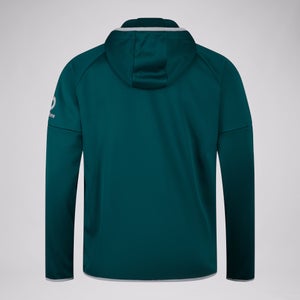 Mens Ireland Tech Full Zip Hoody Green/Grey