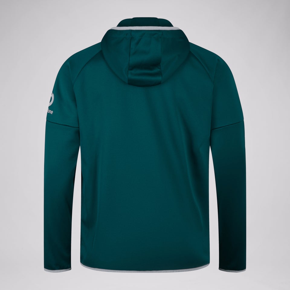 Mens Ireland Tech Full Zip Hoody Green/Grey