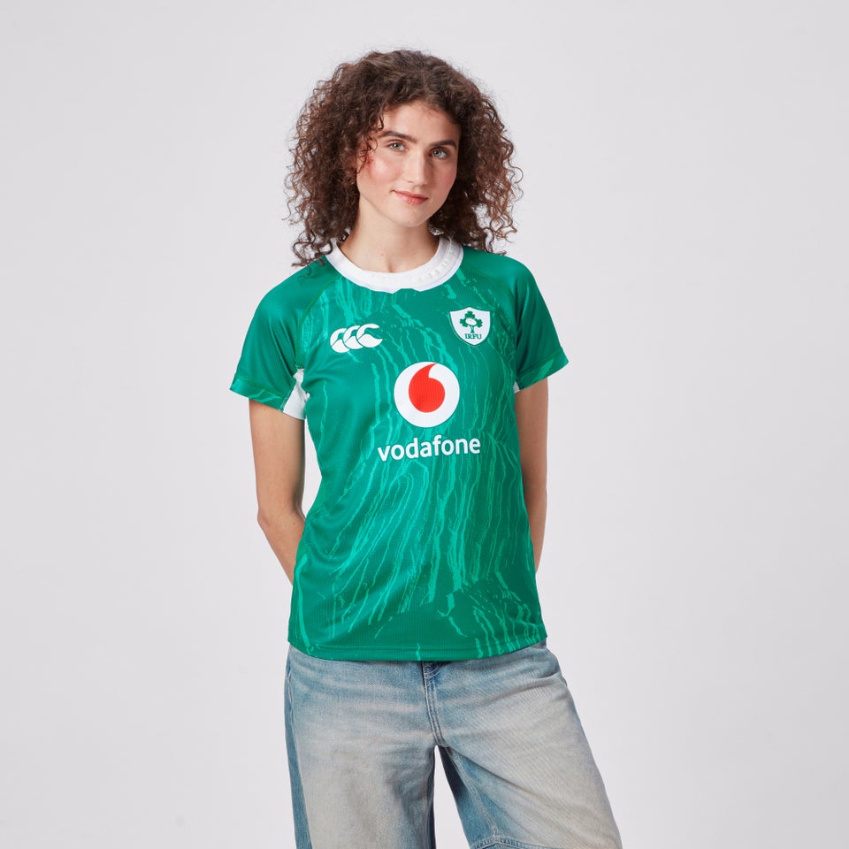 Womens Ireland Home Pro Jersey Green/White
