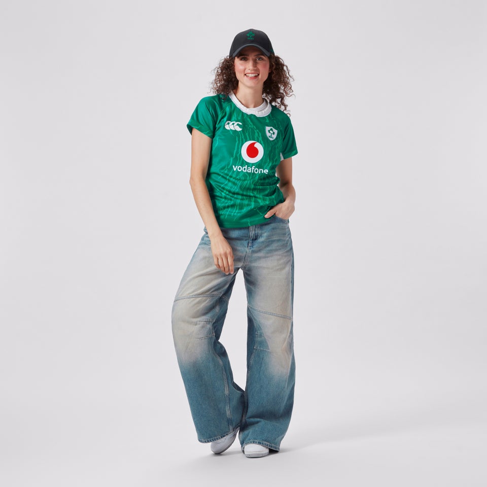 Womens Ireland Home Pro Jersey Green/White