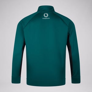 Mens Ireland 1/4 Zip Training Top Green/Black