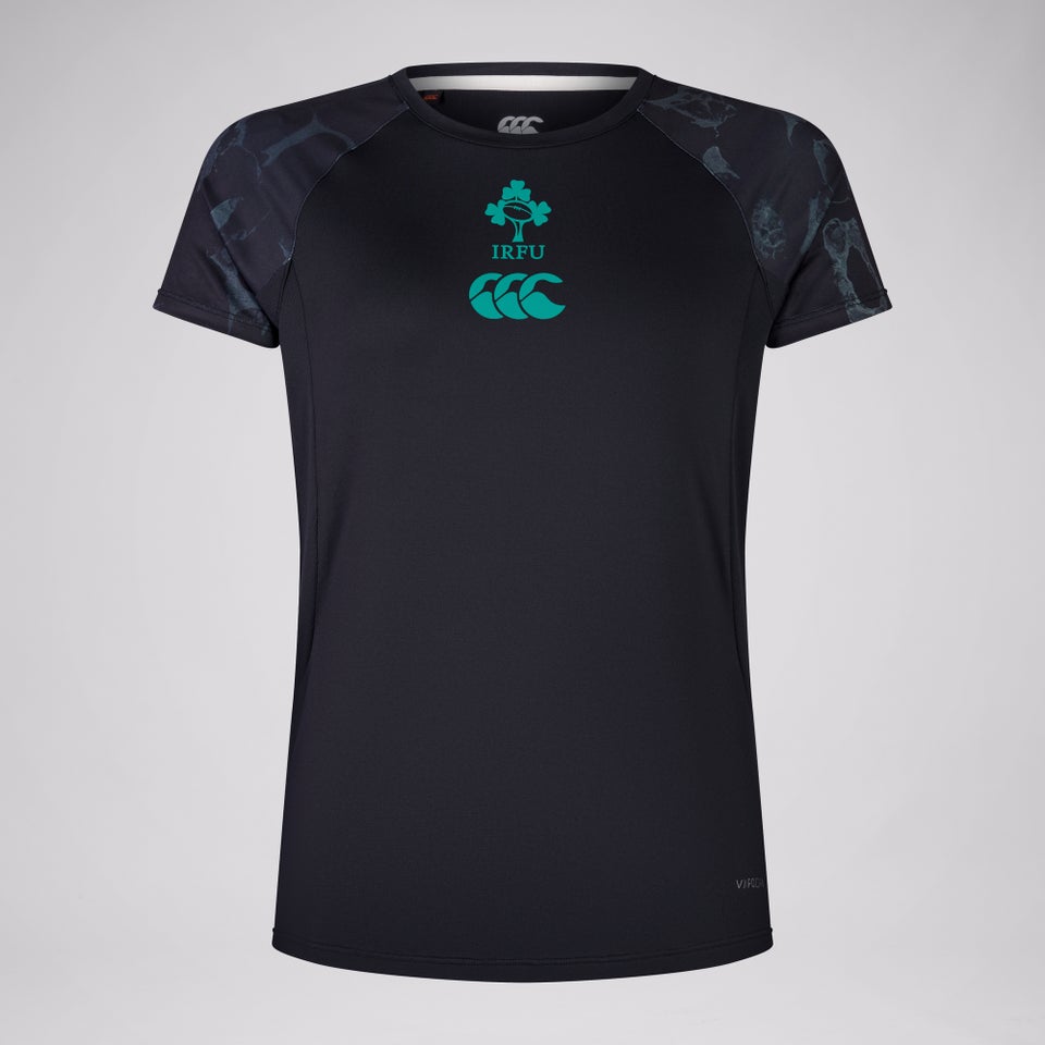 Womens Ireland Super Light Training T-Shirt (Nb) Black