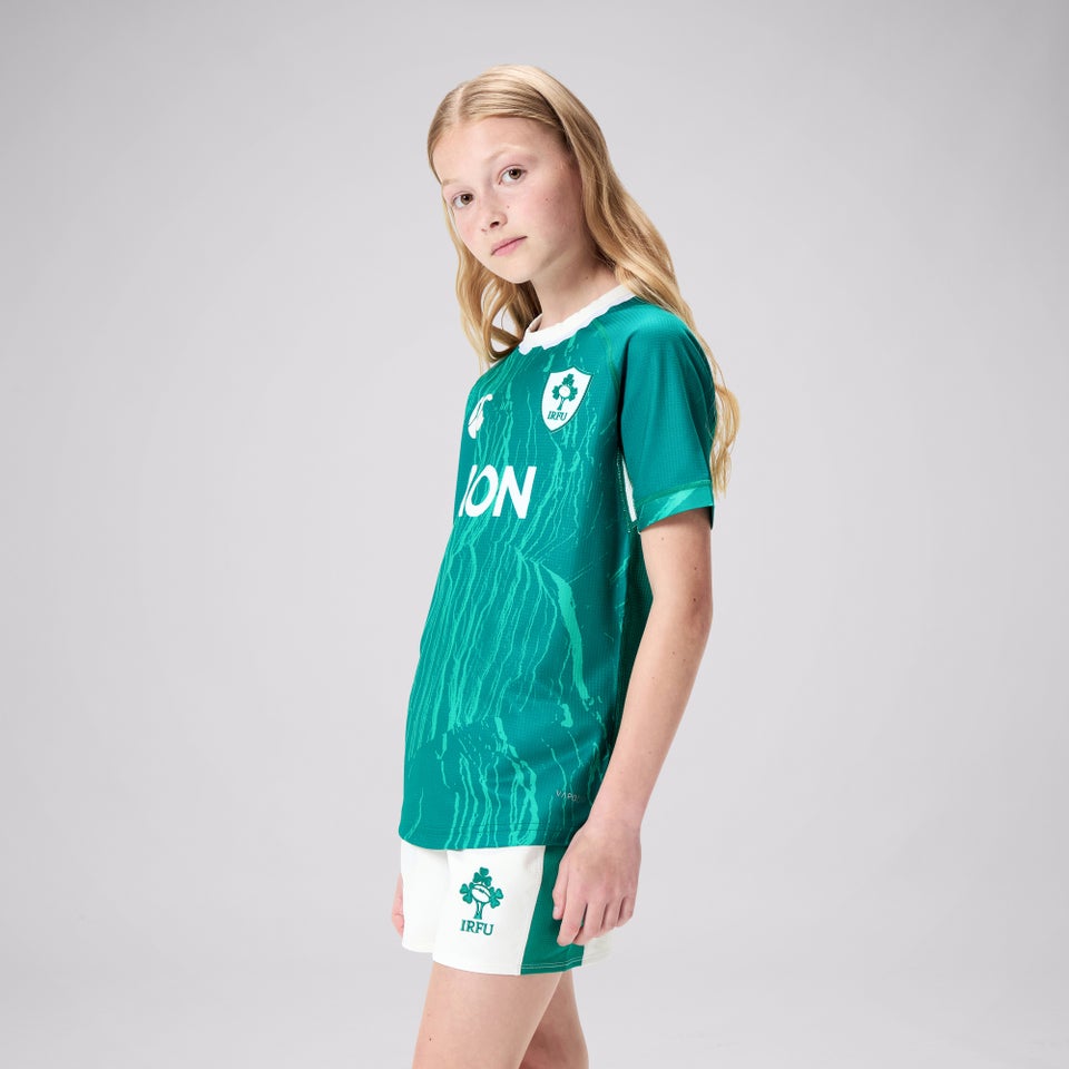 Junior Unisex Ireland Home Pro Jersey Green/White