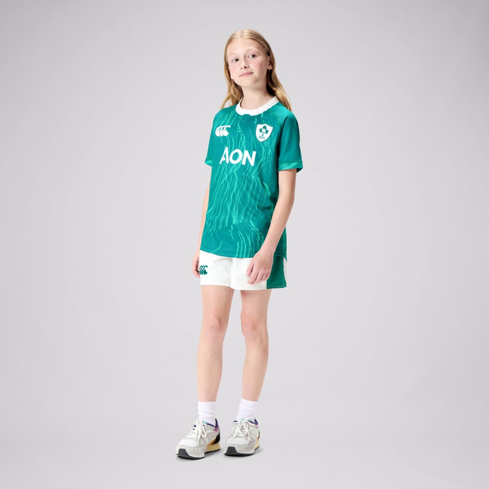 Junior Unisex Ireland Home Pro Jersey Green/White
