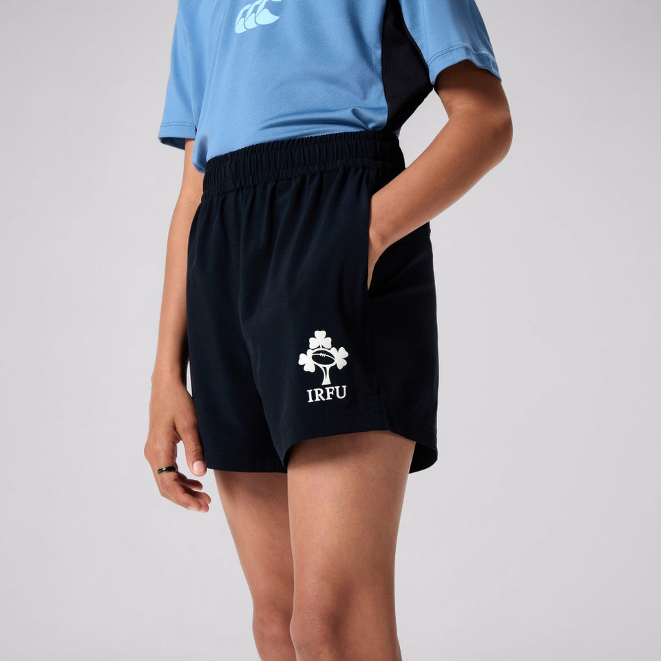 Junior Unisex Ireland Vapodri Woven Gym Shorts Black