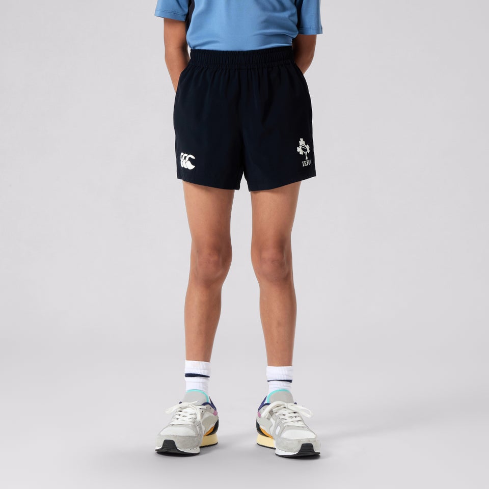 Junior Unisex Ireland Vapodri Woven Gym Shorts Black