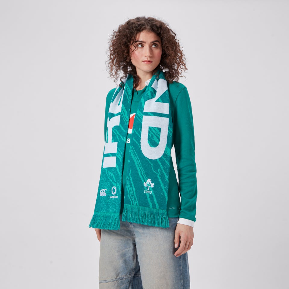 Adult Unisex Ireland Scarf Green