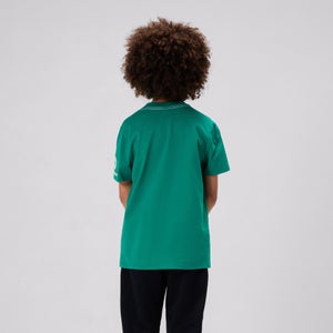 Junior Unisex Ireland Cotton T-Shirt Green/White