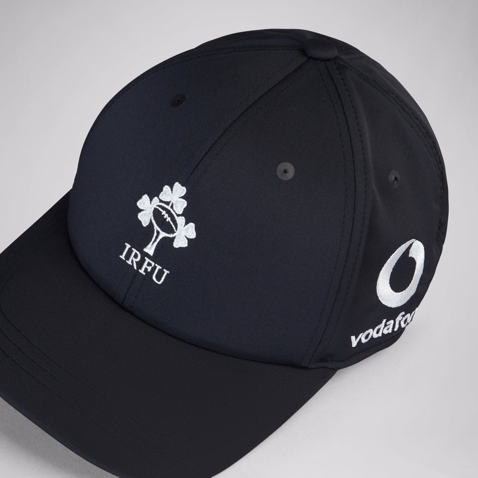 Adult Unisex Ireland Tech Logo Cap Black