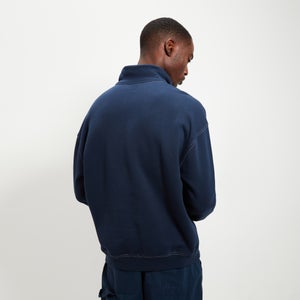 Oberteil Roane mit 1/4-Reißverschluss für Herren, Marineblau