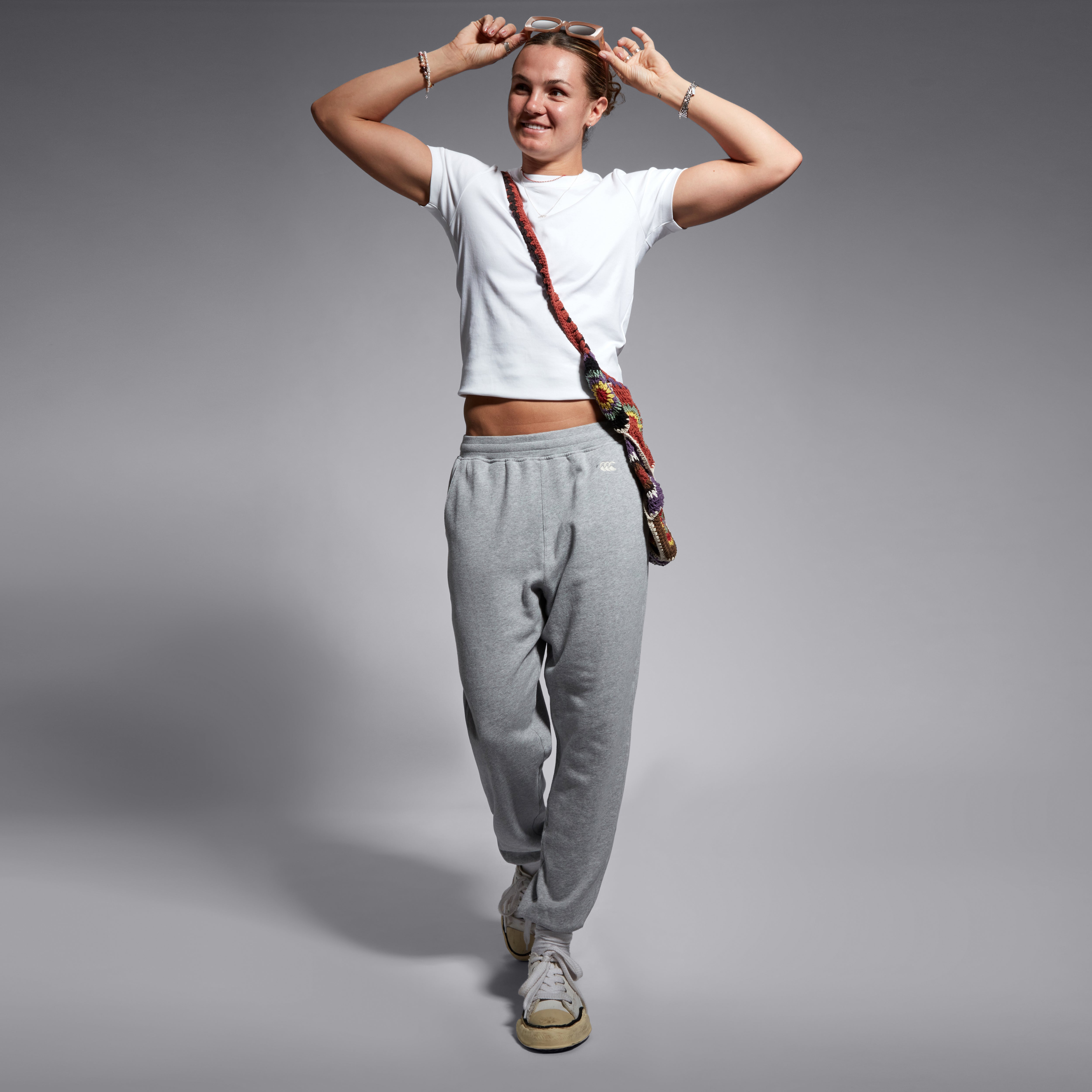 ellieスリーブスウェット【GRAY】 ビックカラースウェット【GRAY×WHITE】 – ELLIE