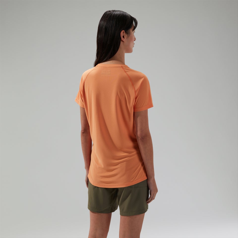 Women's 24/7 Crew Short Sleeve Tech Tee Orange