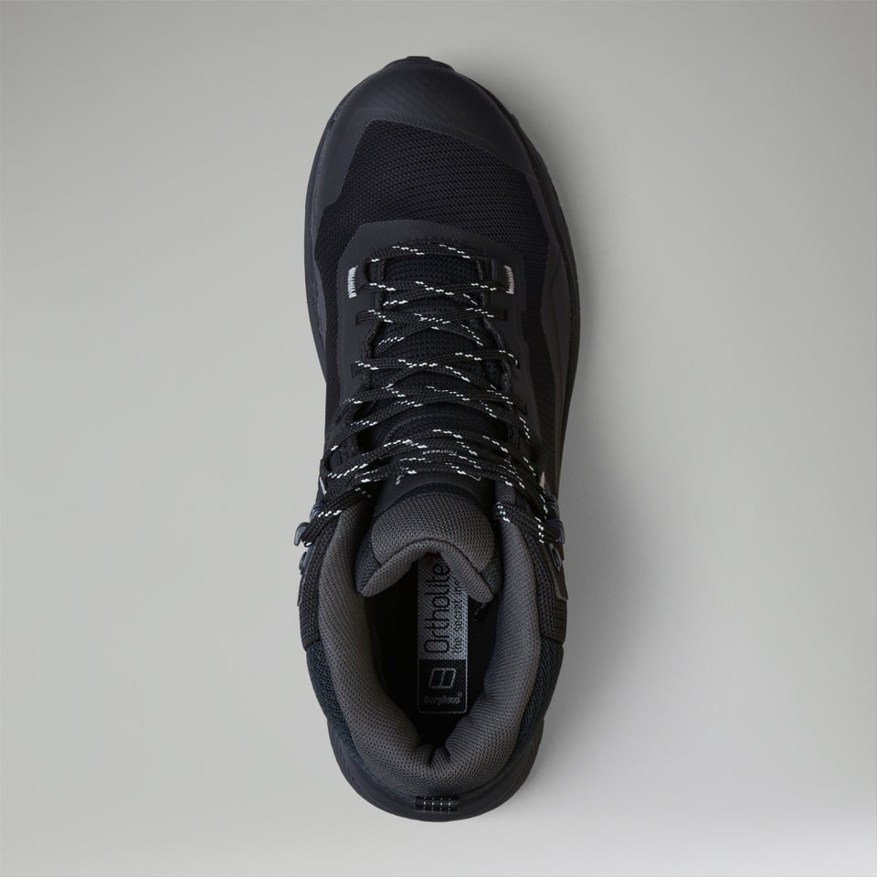 Revolute Active Mid Herren-Schuh Grau/Schwarz