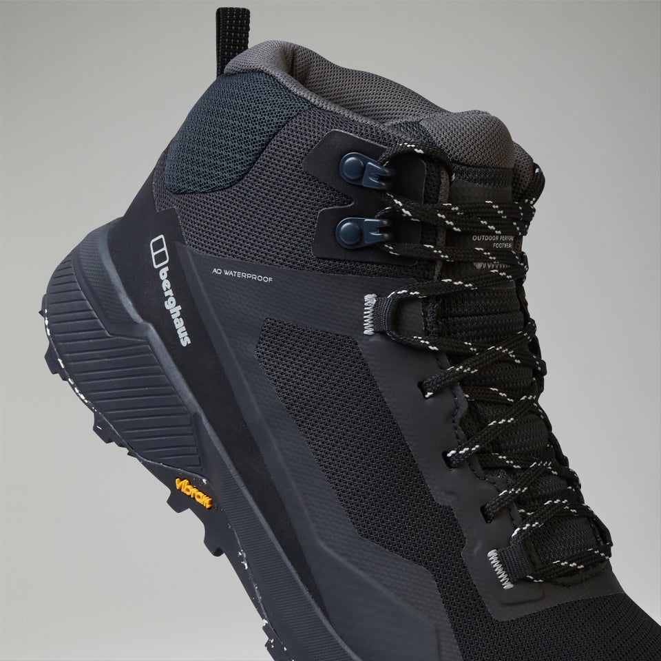 Revolute Active Mid Herren-Schuh Grau/Schwarz